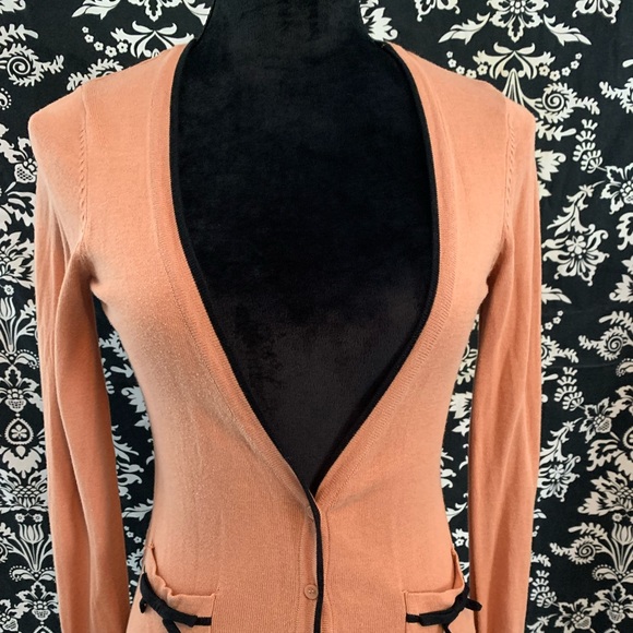 🦇 Vintage H&M Bow Cardigan 🦇 - Picture 3 of 7